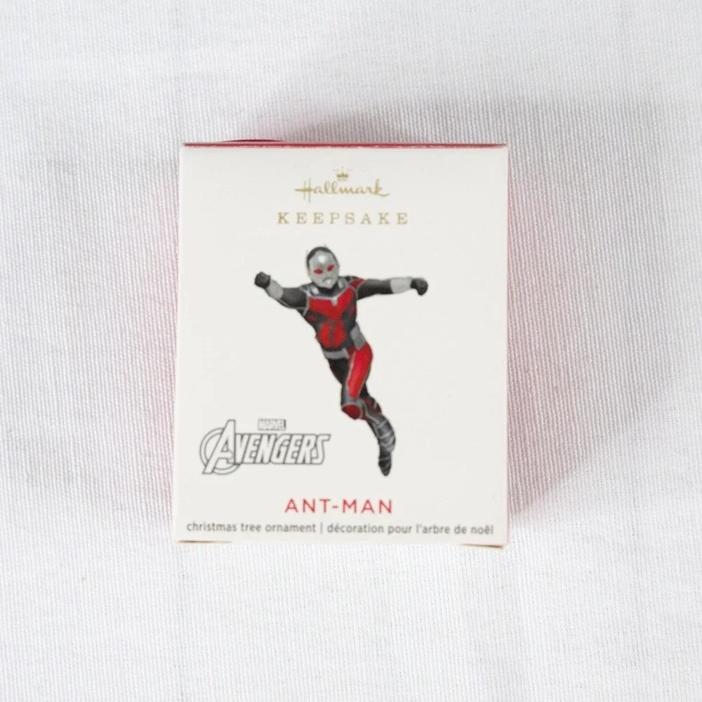 Hallmark Ant-Man Ornament Miniature Red Excellent 2020 Marvel Avengers Keepsake